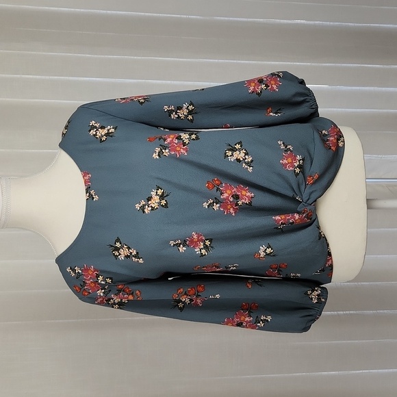 Pink Republic floral blouse xs - Picture 1 of 5
